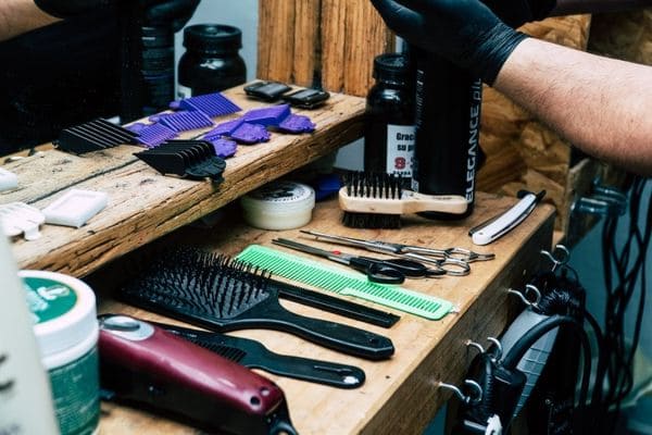 herramientas barberia