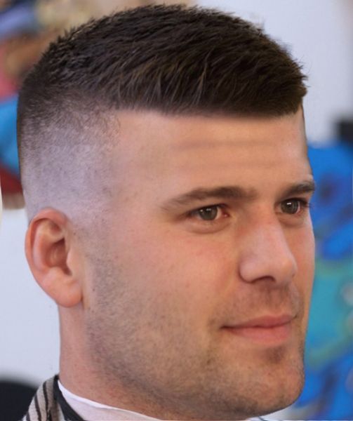 rapado crew cut